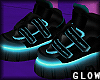 *G Glow Sneakers Aqua
