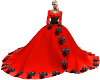 Red Rose Gown