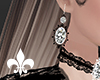 B diamond earrings|IRIS