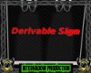 Derivable Neon Sign
