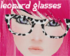 [TY]Leopard Nerd Glasses