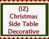 Chistmas Side Table Deco
