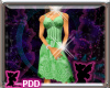 (PDD)Green Summer Dress