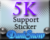 {DSD}5K Support Sticker