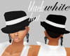 hats 2  black white
