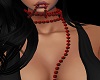 Black & Red Mouth Beads