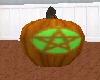 Pentagram Pumpkin  (goth