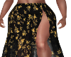 WS-GLD Flower Long Skirt