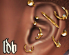GOLD Junction Earrings