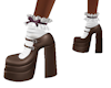 cutie  wine heels