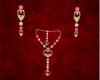 (KUK)pink jewelry set 5p