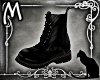 *SK* Black Combat Boot M