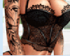 Goth Black Top + Tatto