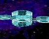 Space Station in Teal