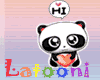-LTN- Hi Panda Sticker