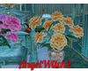 SheerAmberFlowersInVase