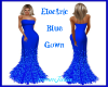 Electric Blue Gown