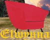 Elw - Red Lounge Chair