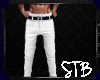 [STB] White Dress Pants