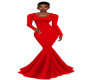 TEF RED EVEING GOWN
