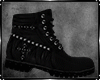 SIN Goth Leather Boots