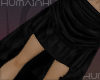 ☼ Black Cascade Skirt