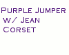 [KF]PurpleJumpr w/corset