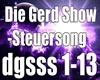 Die Gerd Show-Steuersong
