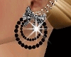 Earring Black pearl .1