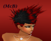 (McB) VALERIA RED BLACK