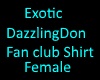 Don's FanClubTop Females