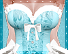 Frill Dress Aqua