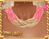 <P>Gold/Pink Necklace