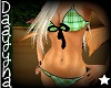 *[DB] Green Plaid Bikini