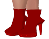 {B}  Red Heart Boots --F