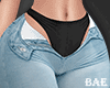B| Open Baggy Jeans