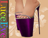 Purple Zarina Heels