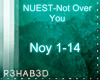 NUEST-Not Over You
