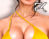 Yellow bikini set