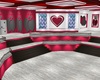 Valentines day room