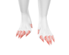 peach dragon feet