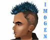 Men's Blue Hairstyle
