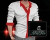 A-Red/White Casual Shirt