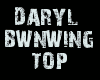 DARYLDIXON BRWN WING TOP