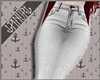 ⚓ | Pinup Jeans White