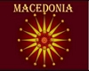 MACEDONIAN FLAG -sticker