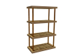 Old Wooden Shelving