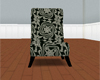 Black Pattern Chair