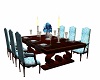 blue Dinning Table