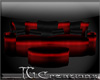 {TG} Snuggle Sofa-Red